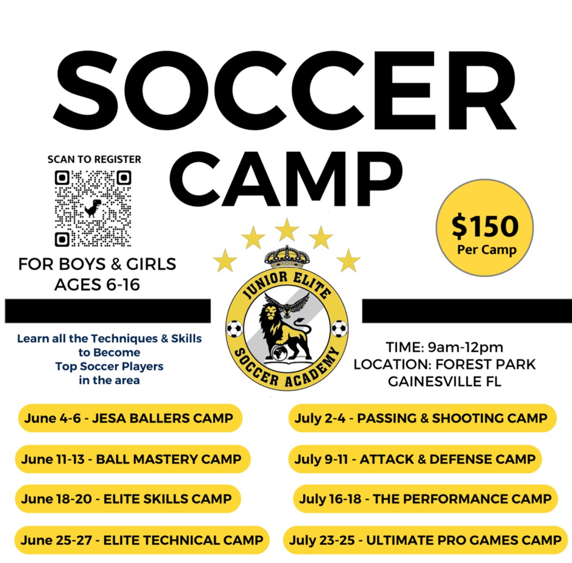 Junior Elite Soccer Academy Be Elite… Junior Elite!