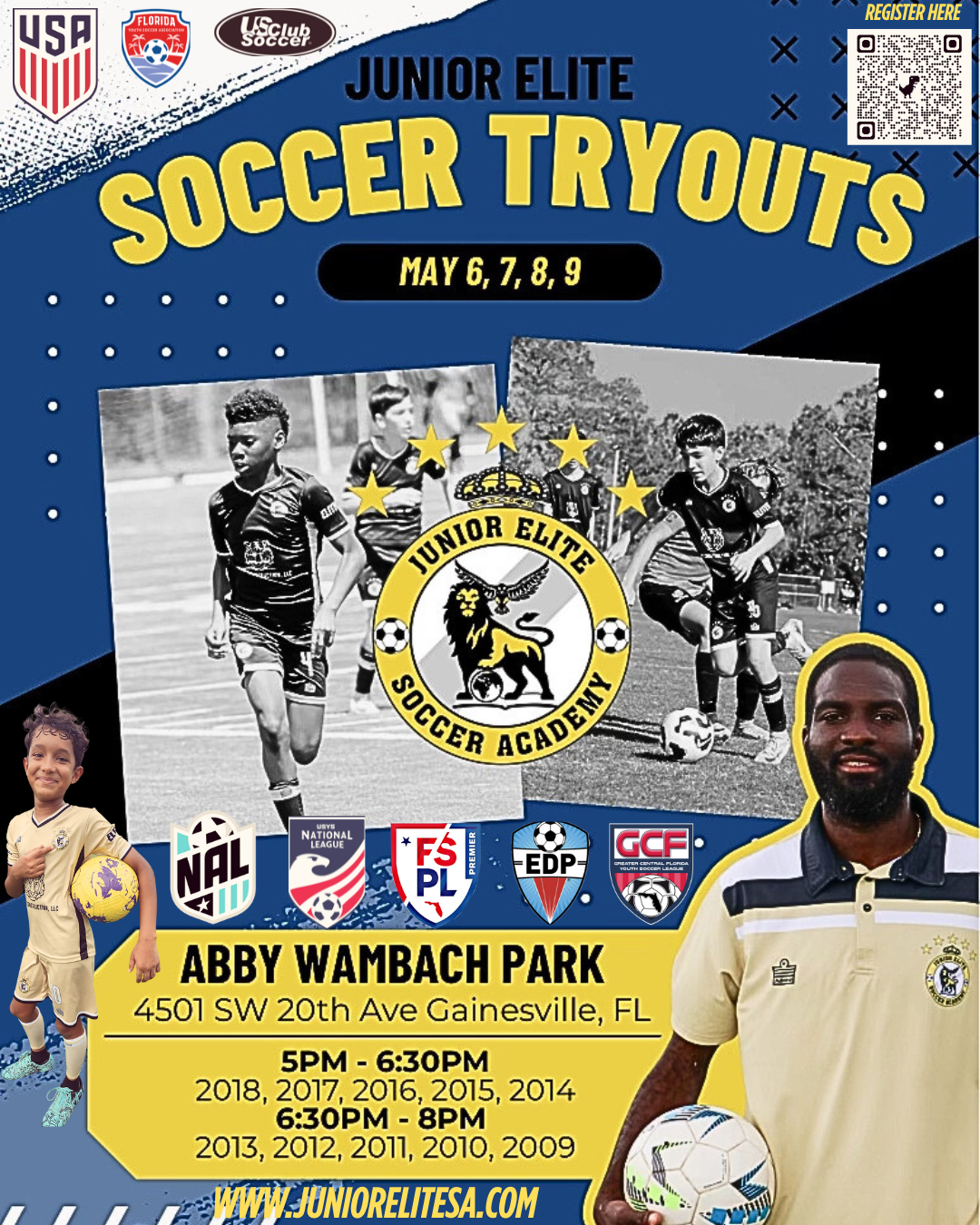 gainesville soccer club tryouts