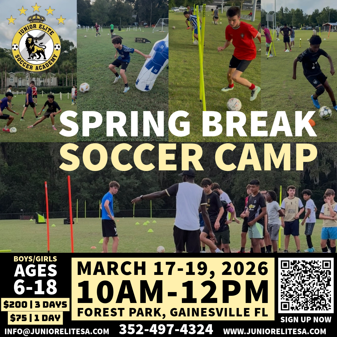 junior elite soccer spring break camp gainesville florida